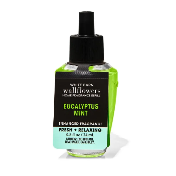 BBW Eucalyptus Mint Wallflowers Fragrance Refill 24ml