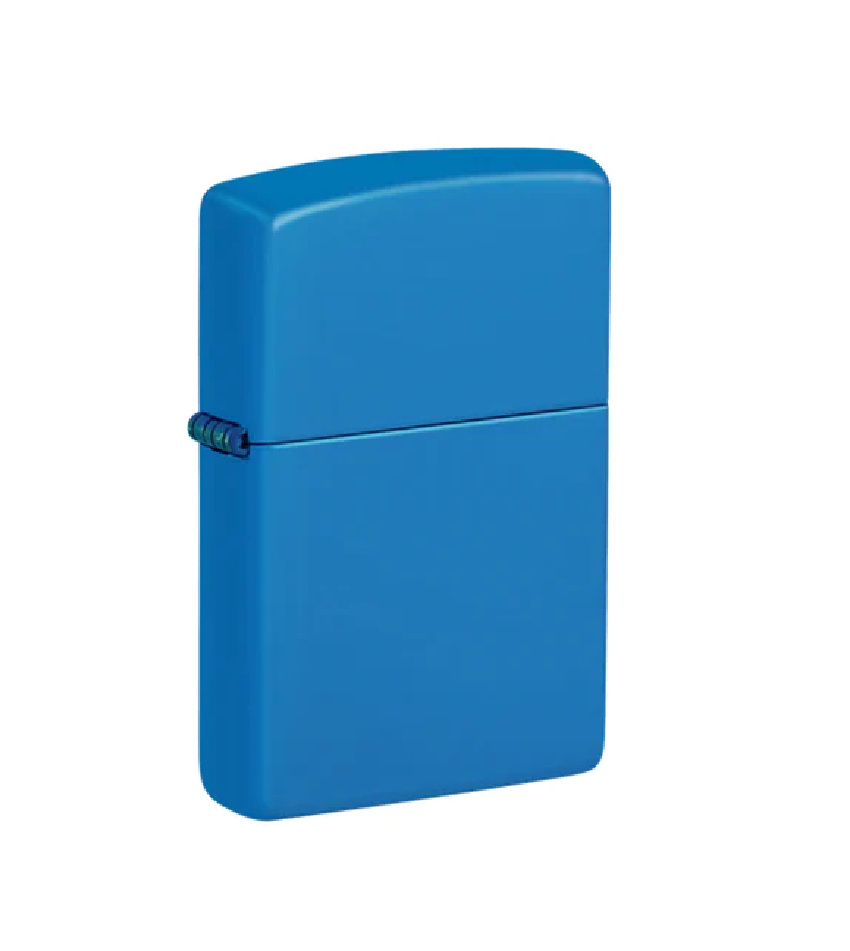 Zippo 48628 Regular Sky Blue Matte - Shams Shopping Centre Zippo  
