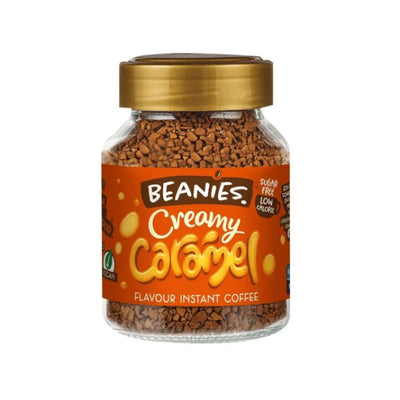 Beanies Creamy Caramel Instant Coffee 50g - Shams Shopping Centre Beanies  