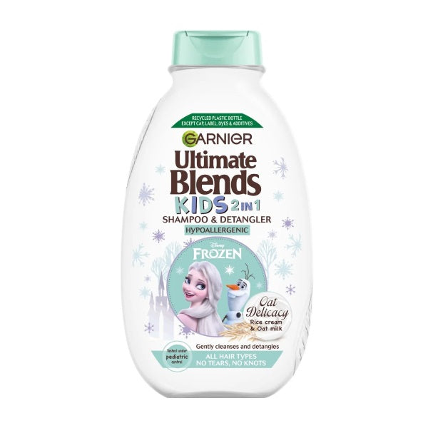 Garnier Ultimate Blend Kids 2 In1 Hypollergenic Shampoo & Detangler 250ml - Shams Shopping Centre Garnier  