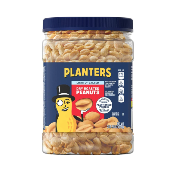 Planters Salted Dry Roasted Peanuts 978g - Shams Shopping Centre Planters  