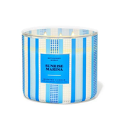 BBW Sunrise Marina 3 Wick Candle 411g - Shams Shopping Centre Bath & Body Works  