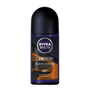 Nivea Men Deep Black Charcoal Espresso Roll On 50ml - Shams Shopping Centre Nivea  