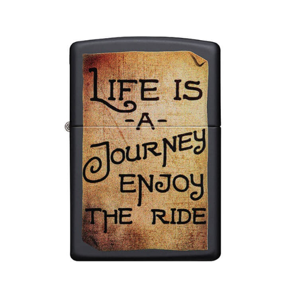 Zippo 218 412260 Life Is A Journey Desig - Shams Shopping Centre Zippo  