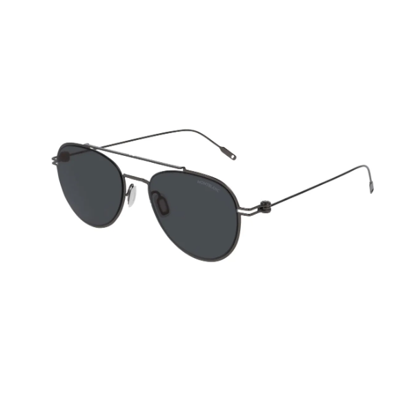 Montblanc Aviator Frame Metal Top Gun Sunglasses (Y)