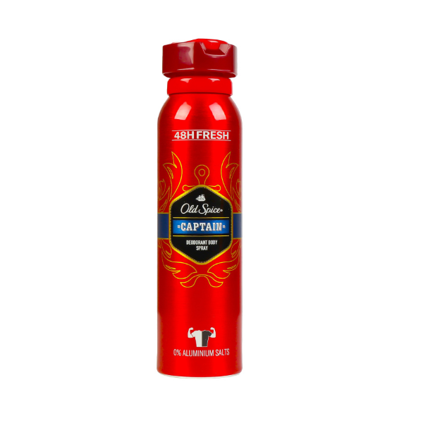 Old Spice Captain Deodorant Spray 125ml - Shams Shopping Centre Old Spice  