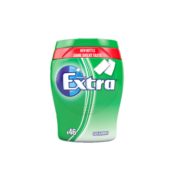 Wrigleys Extra Spearmint 46p Bottle 64g - Shams Shopping Centre Wrigley&