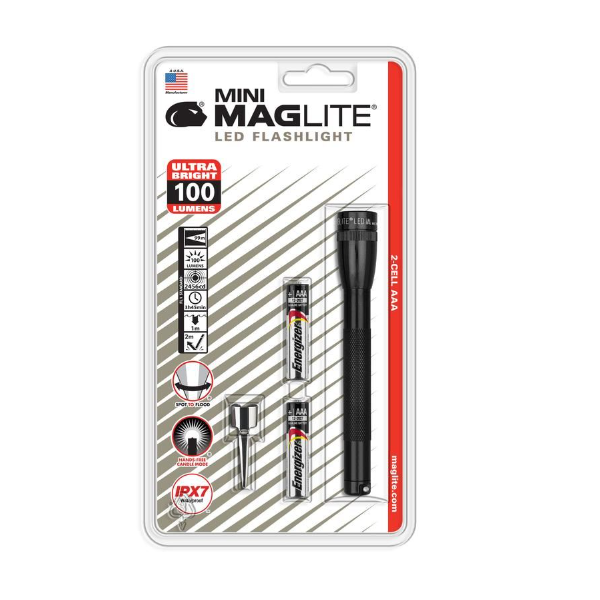 Maglite 4991_ LED 2AAA BLACK(156-000-022)