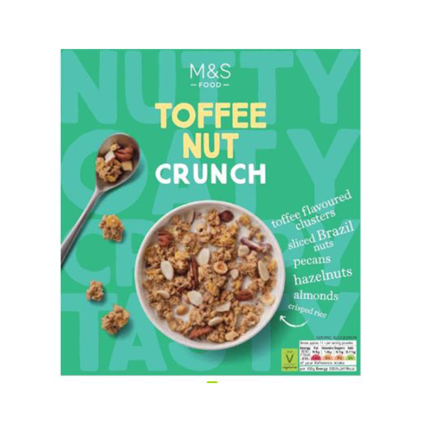 M&S Toffe Nut Crunch 500g - Shams Shopping Centre Marks & Spencer  