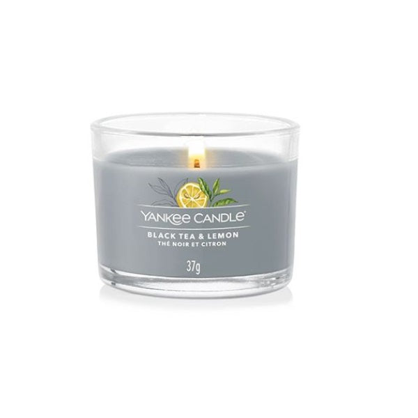 Yankee Candle Black Tea & Lemon 37g - Shams Shopping Centre Yankee  