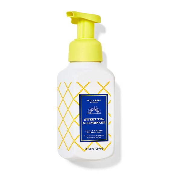 BBW Sweet Tea & Lemonade Gentle Foaming Hand Soap 259ml - Shams Shopping Centre Bath & Body Works  