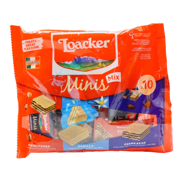 Loacker Minis Mix Pouch 100g