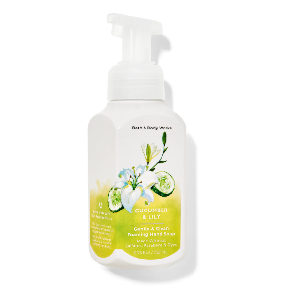 BBW Cucumboer & Lily Gentle Foaming Hand Soap 259ml - Shams Shopping Centre Bath & Body Works  