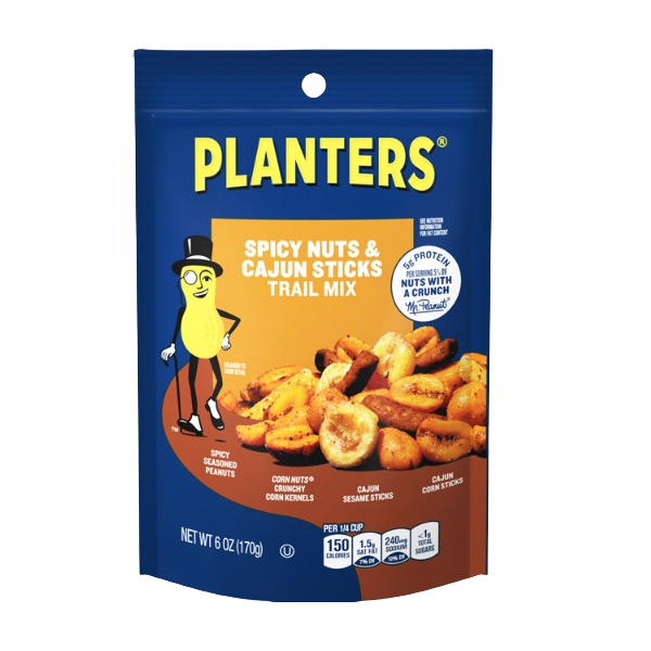 Planters Spicy Nuts & Cajun Sticks Trail Mix 6OZ (170g) - Shams Shopping Centre Planters  