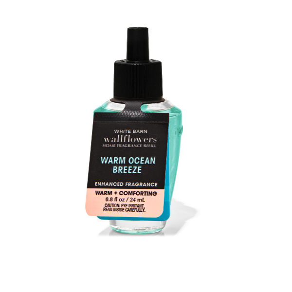 BBW Warm Ocean Breeze Wallflowers Fragrance Refill 24ml - Shams Shopping Centre Bath & Body Works  