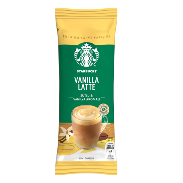 Starbucks Vanilla Latte 14g - Shams Shopping Centre Starbucks  