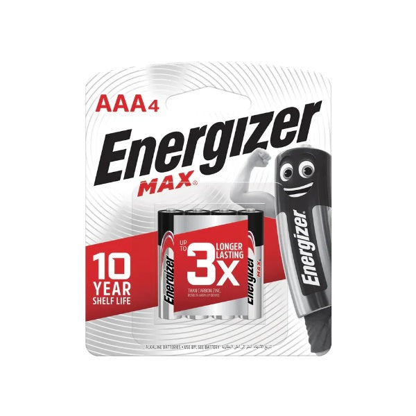 Energizer Max ALK AAA BP4 - Shams Shopping Centre Energizer  