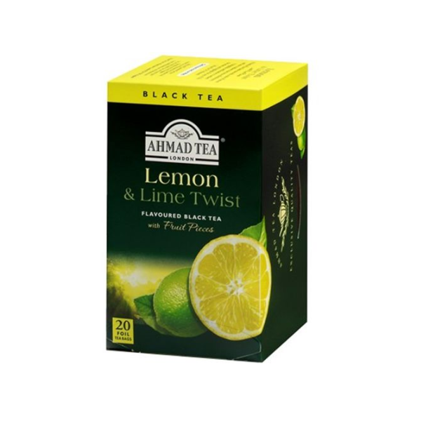 Ahmad Tea Lemon & Lime Twist 20s - Shams Shopping Centre Ahmad Tea  