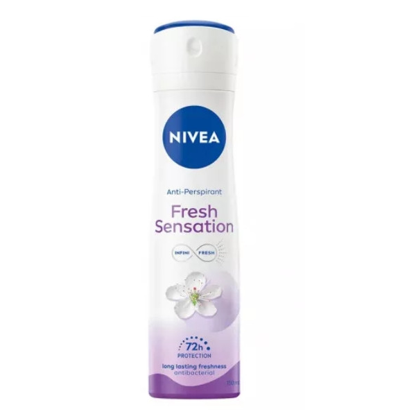 Nivea Fresh Sensation 0% Alumium Body Spray 150ml - Shams Shopping Centre Nivea  