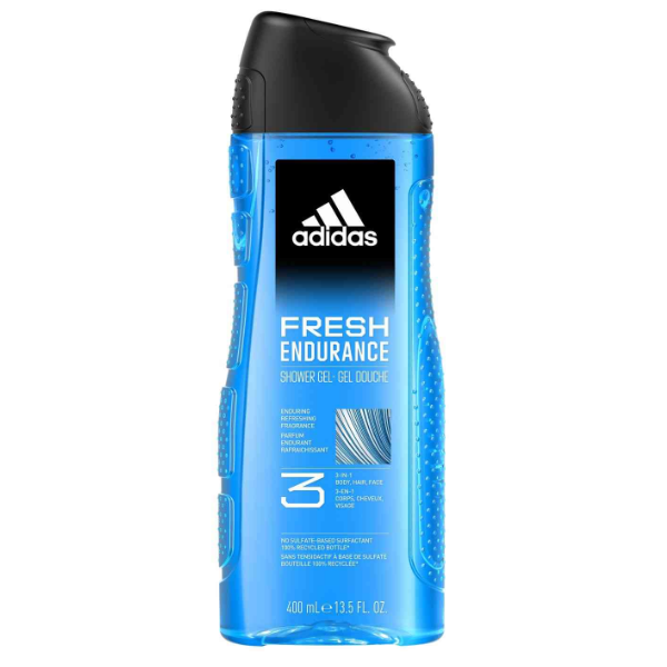 Adidas Fresh Endurance Shower Gel 3In1 400ml - Shams Shopping Centre Addidas  