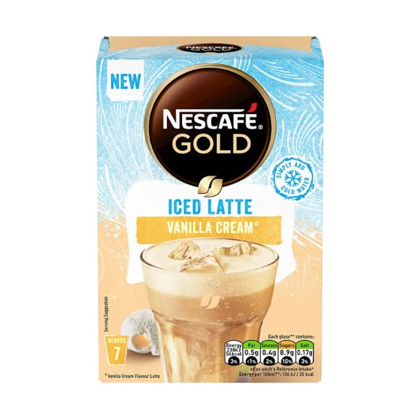 Nescafe Ice Latee Vanilla Cream 105g - Shams Shopping Centre Nestle  