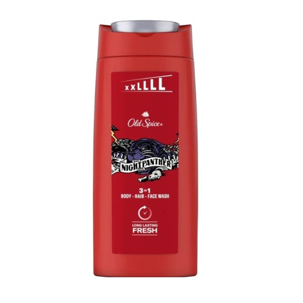 Old Spice NightPanther 3In1 Body Wash 675ml - Shams Shopping Centre Old Spice  