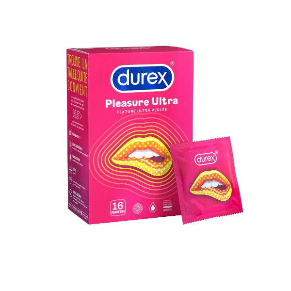 Durex Pleasure Ultra Condoms 16pcs