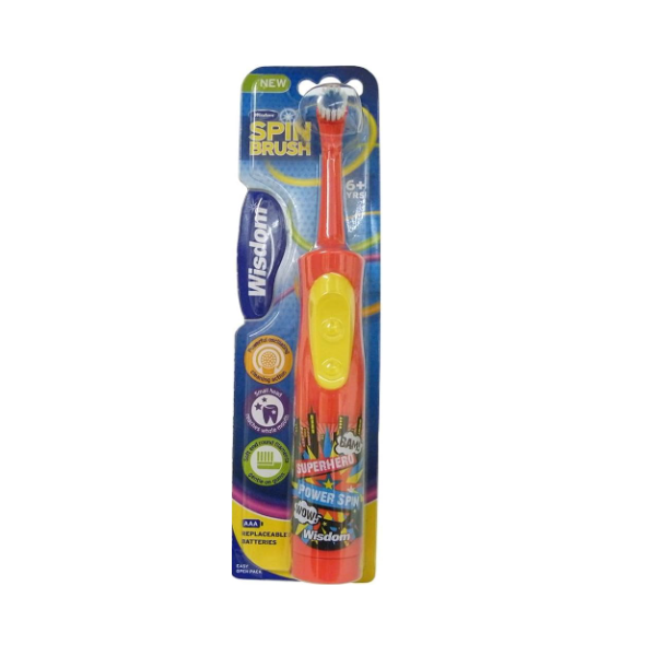 Wisdom Kis Spin 6+ Electric ToothBrush - Shams Shopping Centre Wisdom  