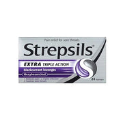 Strepsils Extra Triple Action 24 Lozenges - Shams Shopping Centre Strepsils  