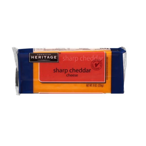 Heritage Sharp Cheddar Cheese 226g - Shams Shopping Centre Heritage  