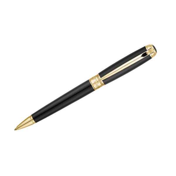 St Dupont Wi Line D BP Medium Black/ Y Gold (415101M)