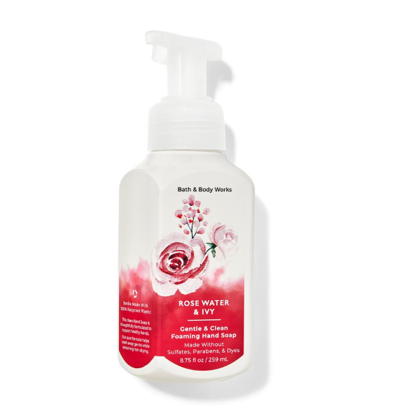 BBW Rose Water & Ivy Gentle Foaming Hand Soap 259ml