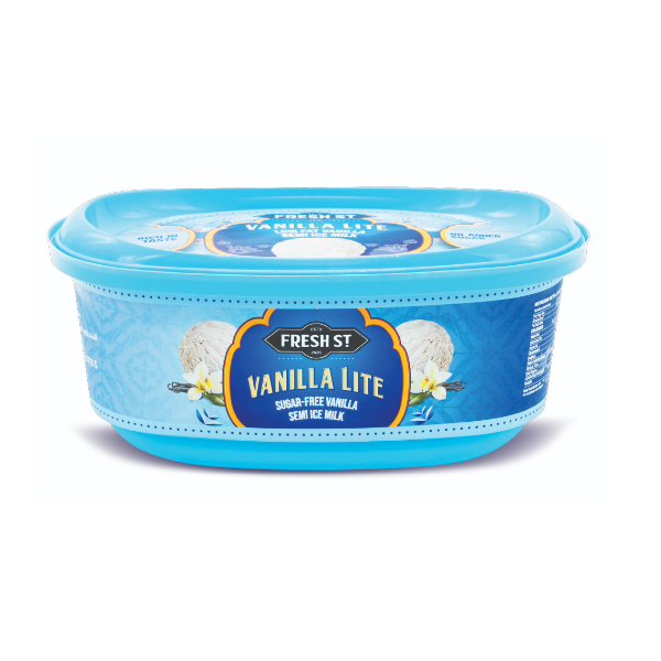 Fresh St. Vanilla Light Tub 1Ltr - Shams Shopping Centre Fresh St.  