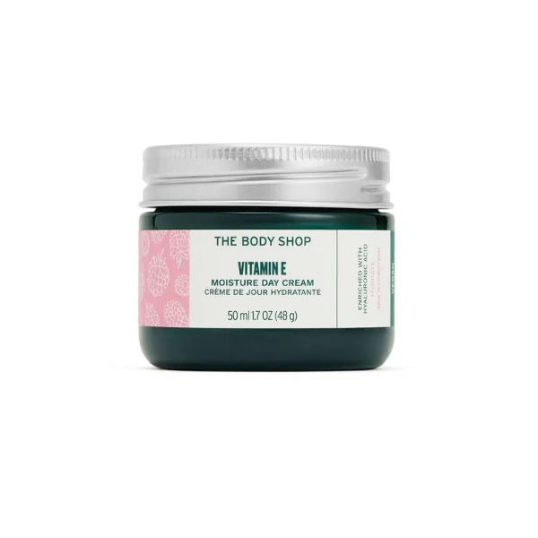The Body Shop Vitamin-E Hydrate Moisture Day Cream 50ml - Shams Shopping Centre Body Shop  