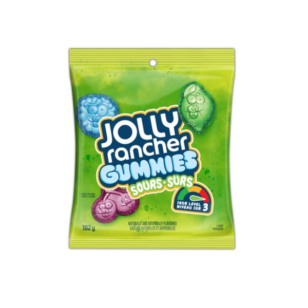 Jolly Rancher Gummies Sours 182g