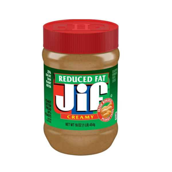 JIF Cremay Reduced Fat Peanut Butter 340g - Shams Shopping Centre Jif  