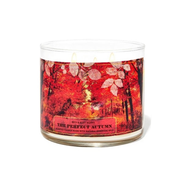 BBW Th e Perfect Autumn Scented Candle 411g - Shams Shopping Centre Bath & Body Works  