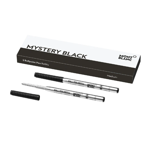 Montblanc Ballpoint Refill 2p- Mystery Black - Shams Shopping Centre Mont Blanc  