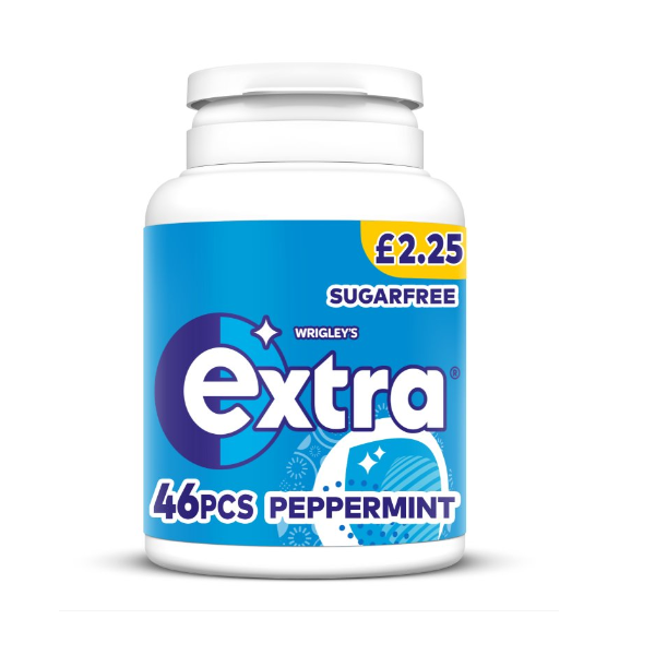 Wrigley's Extra Gum Peppermint 46p, 64g - Shams Shopping Centre Wrigley'S  