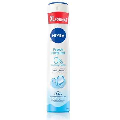 Nivea Women Fresh Natural 0% Body Spray 200ml - Shams Shopping Centre Nivea  