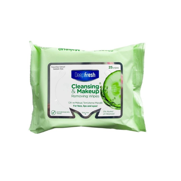 Deep Fresh Cleansing & Makeup Removing Wipes - Shams Shopping Centre Deep Fresh  