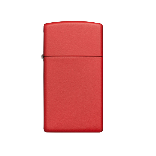Zippo Lighter Slim Red Matte 1633
