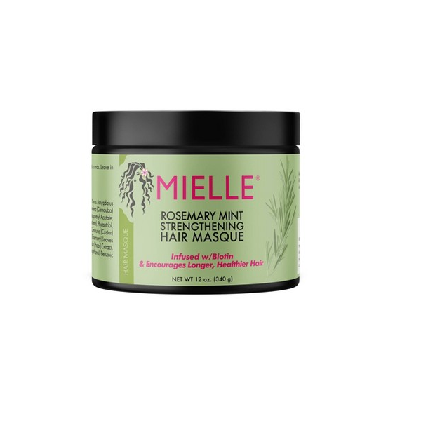 Mielle Organics Rosemary Mint Strengthening Hair Masque 340g - Shams Shopping Centre Body Shop  