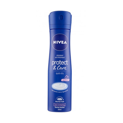 Nivea Women Protect & Care 0% Body Spray 150ml - Shams Shopping Centre Nivea  