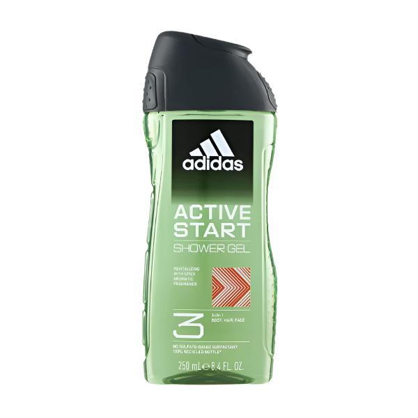 Adidas Active Start 3In1 Shower Gel 250ml - Shams Shopping Centre Adidas  