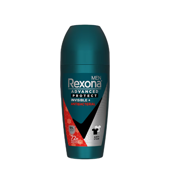 Rexona Men Invisible Anti Bacterial Roll On 45ml