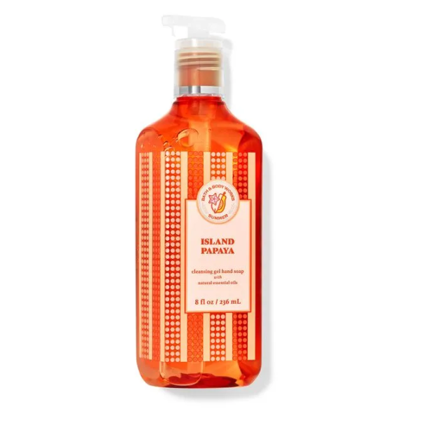 BBW Island Papaya Cleansing Hand Soap 236ml - Shams Shopping Centre Bath & Body Works  