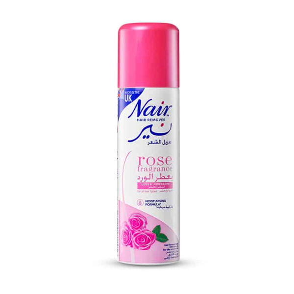Nair Hair Removal Spray Rose 200ml - Shams Shopping Centre Nair  