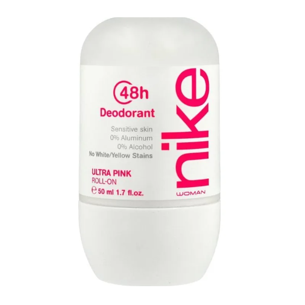 Nike Woman Ultra Pink Deodorant Roll On 50ml - Shams Shopping Centre Nike  