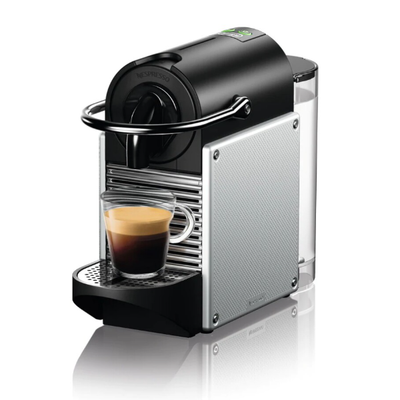 Nespresso Pixie Coffee Machine-Aluminium Black - Shams Shopping Centre Nespresso  